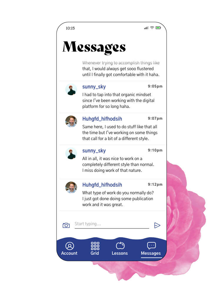 Messages Page